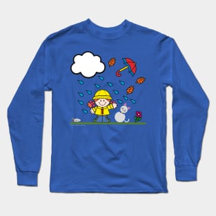 Colorforms®  Windy Rainy Day Long Sleeve T-Shirt